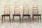 Scandinavian Rosewood Lis Chairs by Niels Koefoeds for Koefoeds Møbelfabrik, 1960s, Set of 4, Image 3