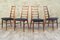 Scandinavian Rosewood Lis Chairs by Niels Koefoeds for Koefoeds Møbelfabrik, 1960s, Set of 4, Image 2