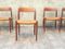 Scandinavian Model 75 Chairs by Niels Otto Moller, 1960s, Set of 4 6