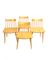 Swedish Beech Chairs from Hagafors, 1960s, Set of 4 2