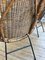 Sessel aus Rattan & Metall, 1960er, 2er Set 14