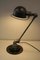 Industrielle graphitfarbene Vintage Lampe von Jean-Louis Domecq für Jieldé 9