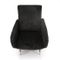 Mid-Century Italian Black Velvet Armchair, 1950s 6