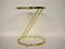 Vintage Z-Shaped Brass Side Table, 1970s, Image 5