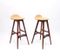 Bar Stools by Erik Buch for Oddense Maskinsnedkeri, 1960s, Set of 2 2