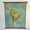 Carte Murale Scolaire Vintage de South America de Westermann 1
