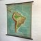 Mapa de Sudamérica de pared escolar vintage de Westermann, Imagen 3