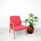 Red Compass Armchair, 1960s 2