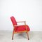 Red Compass Armchair, 1960s 5