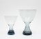 Light Blue Glass Vases by Vicke Lindstrand for Kosta, 1960s, Set of 2, Image 1