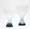 Light Blue Glass Vases by Vicke Lindstrand for Kosta, 1960s, Set of 2 3