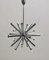 Chromed Sputnik Hanging Lamp, 1960s 7