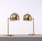 B-075 Brass Table Lamps from Bergboms, 1960s, Set of 2 1