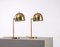 B-075 Brass Table Lamps from Bergboms, 1960s, Set of 2 5