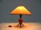 Beech Table Lamp, 1960s 4
