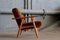 GE 240 Easy Chairs by Hans J. Wegner for Getama, 1950s, Set of 2, Image 3