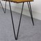 Rattan & Metal Coffee Table by Guys Raoul, 1950s, Image 10