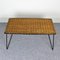 Couchtisch aus Rattan & Metall von Guys Raoul, 1950er 8