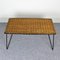 Rattan & Metal Coffee Table by Guys Raoul, 1950s, Image 8