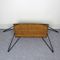 Rattan & Metal Coffee Table by Guys Raoul, 1950s, Image 11