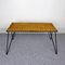 Rattan & Metal Coffee Table by Guys Raoul, 1950s, Image 5