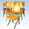 Vintage Beech Dining Chairs from Baumann, Set of 6, Image 1