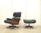 Sessel mit Fußhocker von Ray & Charles Eames für Herman Miller, 1960er 2