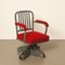 Red Kingsit No. 7500 Swivel Chair from Ahrend De Cirkel, 1930s 2