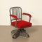 Red Kingsit No. 7500 Swivel Chair from Ahrend De Cirkel, 1930s, Image 2
