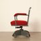 Red Kingsit No. 7500 Swivel Chair from Ahrend De Cirkel, 1930s 3