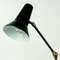 Lampe de Bureau Clip Mid-Century en Laiton par Stilnovo, Italie, 1950s 8