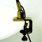 Mid-Century Italian Brass Clamp Desk Lamp by Stilnovo, 1950s 4