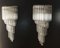 Large Italian Murano Glass Wall Sconces, 1985, Set of 2, Image 2