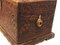 Caja de madera tallada a mano, años 30, Imagen 18