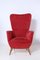 Mid-Century Italian Armchair, 1950s, Image 1