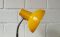 Lámpara de escritorio amarilla, años 60, Imagen 4