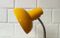 Lámpara de escritorio amarilla, años 60, Imagen 5