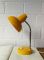Gelbe Schreibtischlampe, 1960er 1