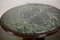 French Table in Green Marble & Wood, 1975, Image 10