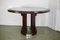 French Table in Green Marble & Wood, 1975 20