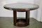 French Table in Green Marble & Wood, 1975, Image 19