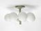 Metal Ceiling Lamp from Kaiser, 1960s, Image 4