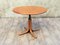Round Wood & Metal Dining Table, 1960s 1