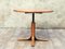 Round Wood & Metal Dining Table, 1960s, Image 3