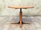 Round Wood & Metal Dining Table, 1960s 4