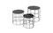 Reton Cylindrical Coffee Tables by Antonino Sciortino for Atipico, Set of 3 2