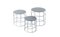 Reton Cylindrical Coffee Tables by Antonino Sciortino for Atipico, Set of 3 4