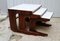 Rosewood and Carrara Marble Nesting Tables, 1950s, Set of 3, Image 1