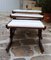 Rosewood and Carrara Marble Nesting Tables, 1950s, Set of 3, Image 8