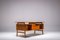 Escritorio modelo 75 de teca de Gunni Omann para Omann Jun Furniture Factory, años 60, Imagen 24